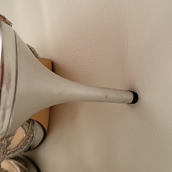 Nina silver dress sandals - Picture 7 of 11